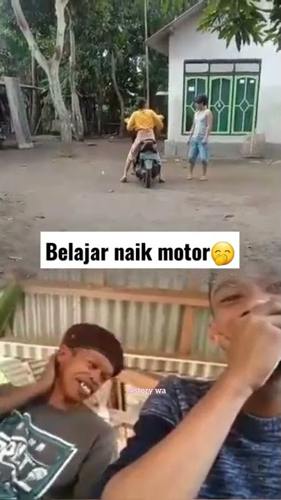 baru belajar naik motor 🤭 #feedshorts #shorts #meme #memelucu #meme #viral #story #storywa