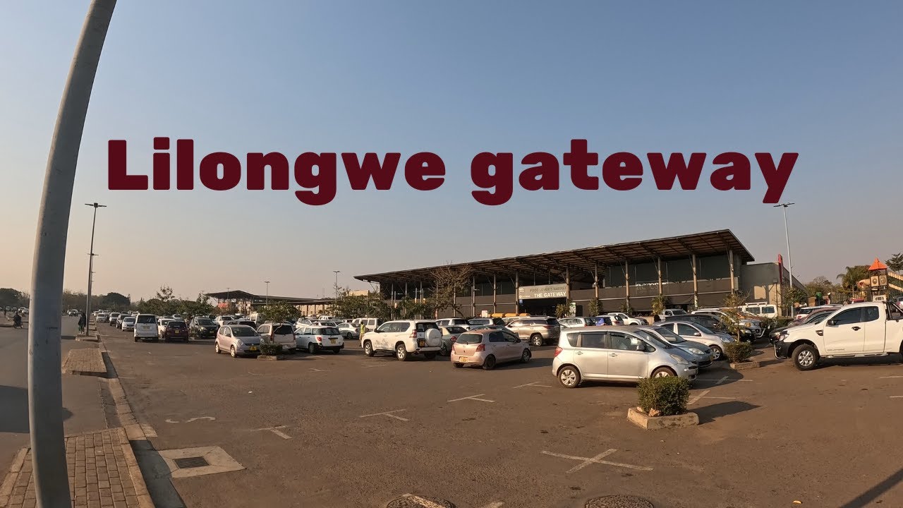 Exiting the Gateway Mall - Lilongwe City Walking Tour [4K POV]