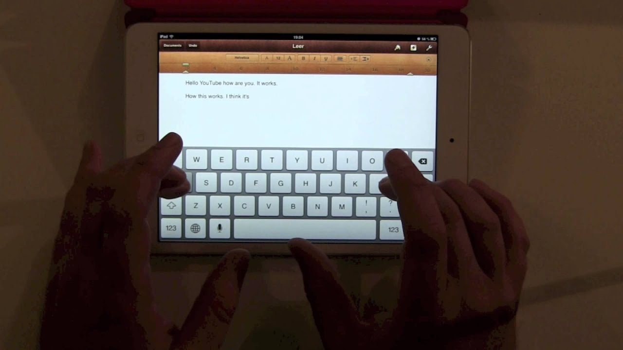 ipad safari mini keyboard