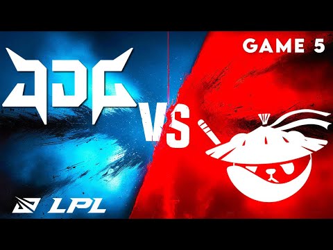 JDG vs AL Highlights Game 5 | LPL Playoffs 2025 Split 1  | JD Gaming vs Anyone's Legend