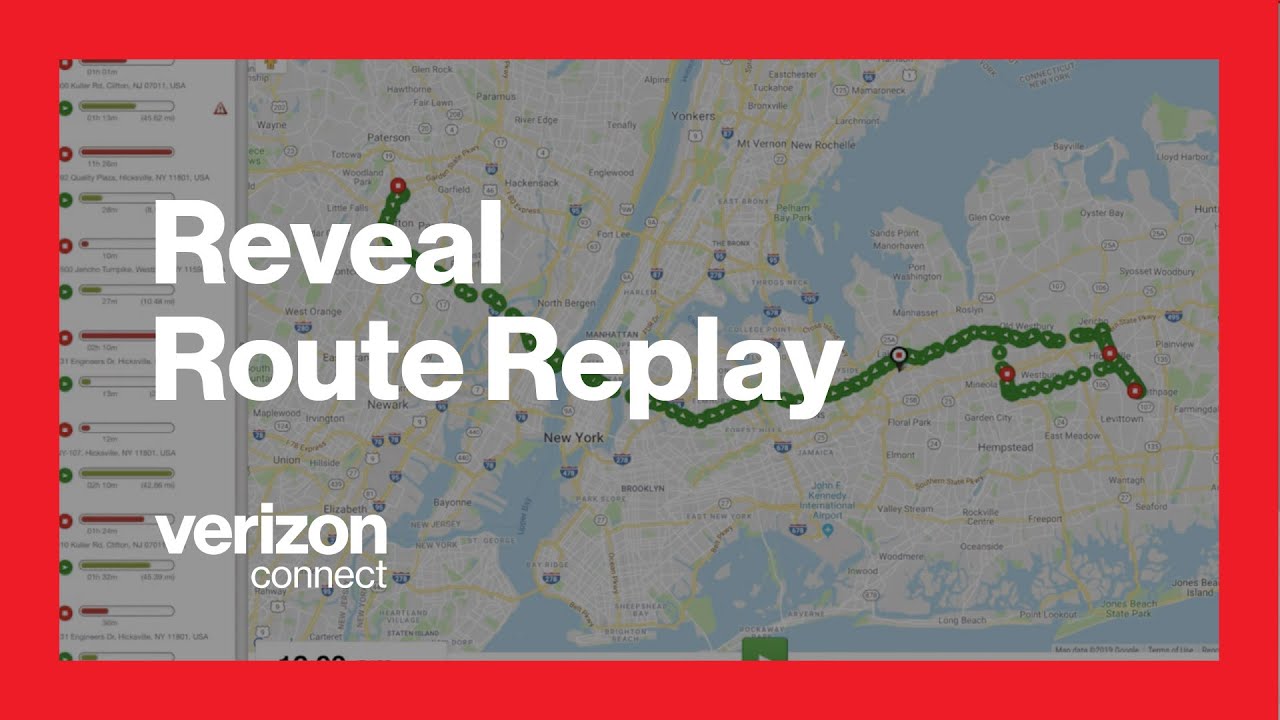 Reveal - Route Replay | Verizon Connect