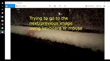 Next/Previous image in photo viewer Windows 10 - Fix