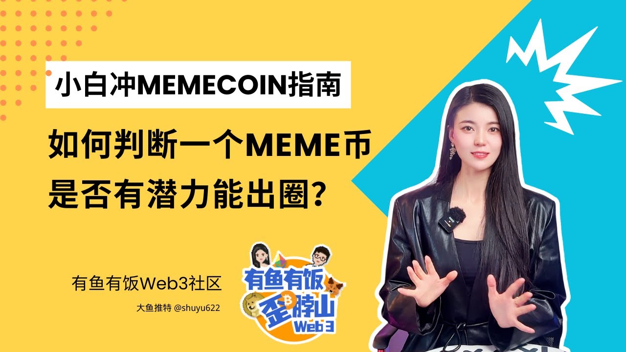 小白冲Meme指南,如何判断一个Meme币,是否有潜力能出圈?#meme #memecoin #web3 #有鱼有饭 #BTC - YouTube