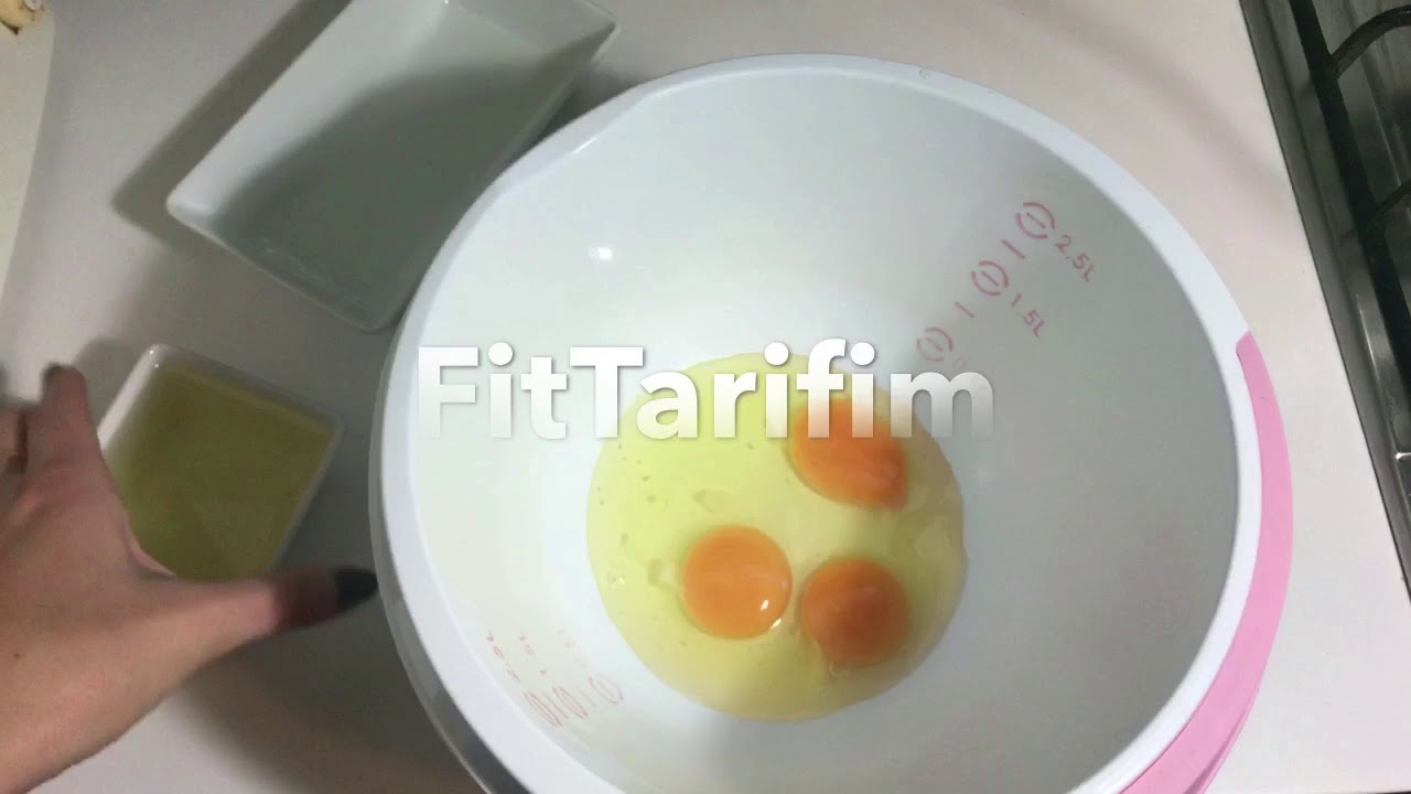 Bol proteinli yulaflı limonlu kek YouTube