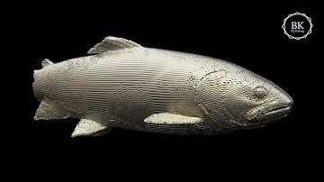 GOLDEN TROUT  - (Houdini FX 16 / Maya) 4K resolution!