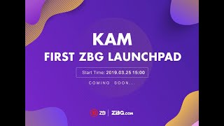 ZBG Exchange KAM Token Sale on ZBG Launchpad - Initial Exchange Offering IEO 