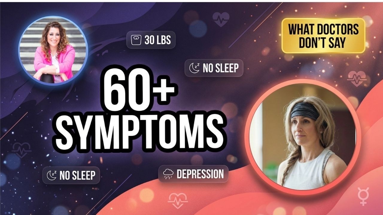 30 Pounds, Sleepless Nights, and 60+ Symptoms — What No One Told Her About Perimenopause