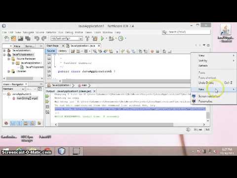Run Netbeans generated jar of Java program