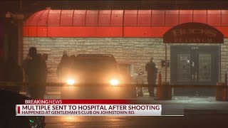 Multiple people injured at Bucks Platinum gentleman's club shooting