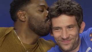 josh o'connor being a dear during the disclosure day press tour