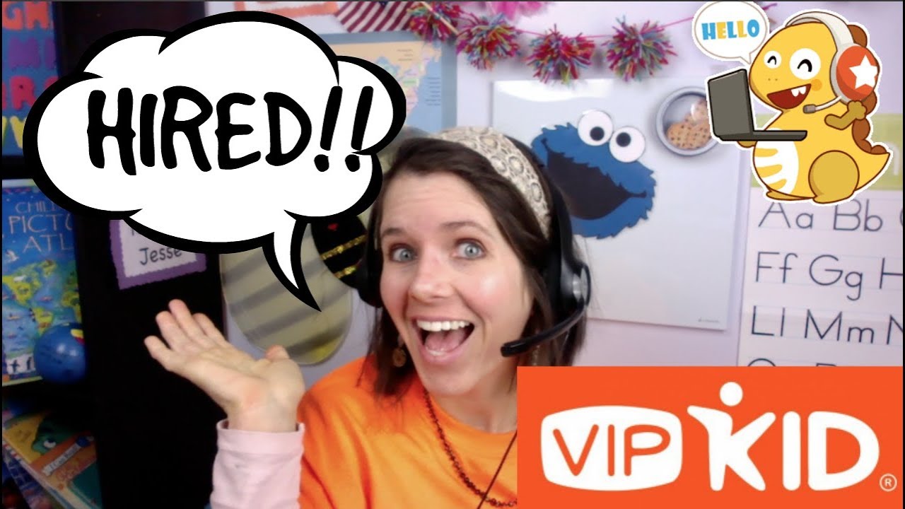 My first week at VIPKID! // Work at home mom! - YouTube