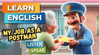 My Job As A Postman | Improve Your English | English Listening Skills - Speaking Skills