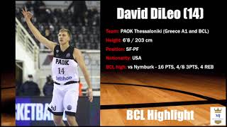 David Dileo 14 Bcl Season Highlight