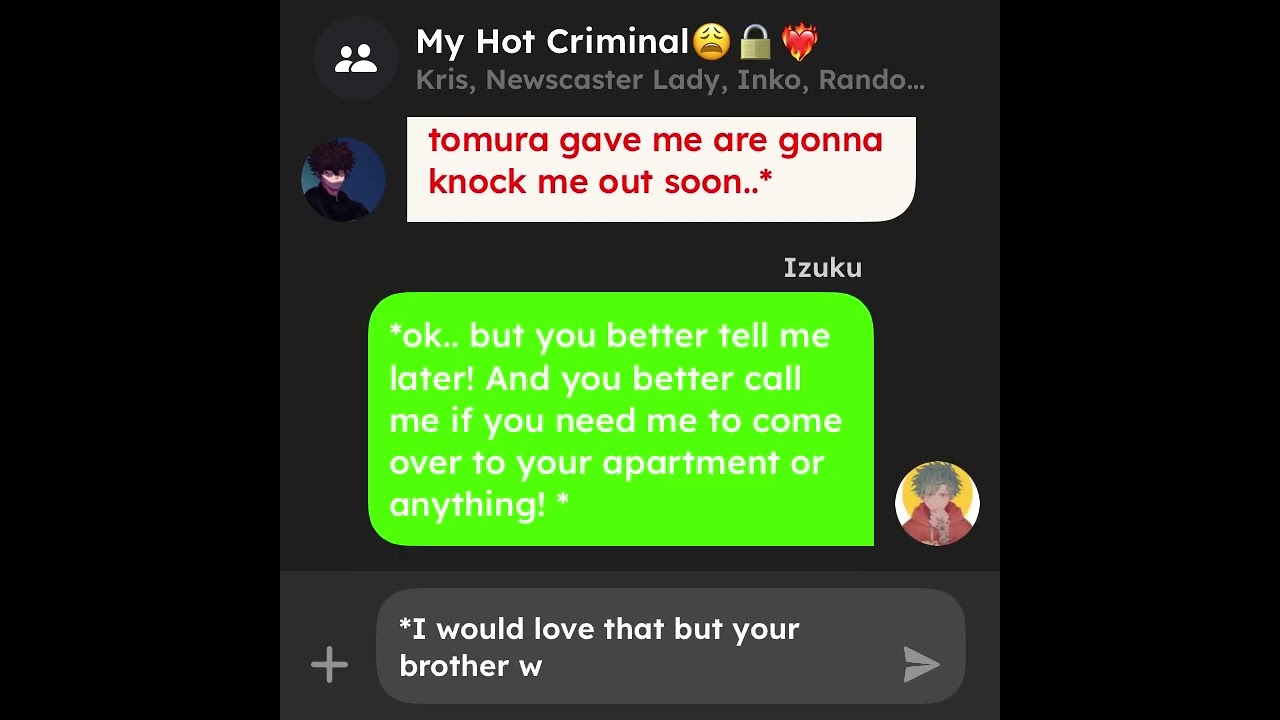 My Hot Criminal😩🔒❤️‍🔥~[Dabideku🖤💚]~{Holy- Shit-}~ ||Part 7||~ Im so sorry guys🙏😭