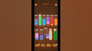 Sort Em All Level 41 - Water Puzzle Solve
