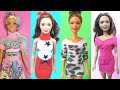 12 BEST Barbie CLOTHES and DRESS Ideas ~ How to Make Barbie Clothes with Socks 2021