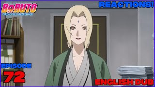 Boruto Episode 72 ENGLISH DUB - Reactions