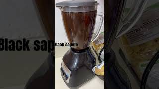 4 Black sapote, 4 dates, half tsp ceylon cinnamon, honey, sunflower butter, coconut water ytshorts