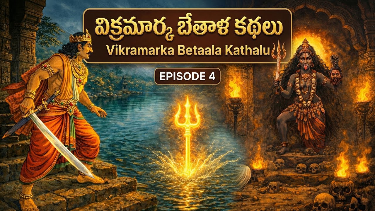 ఉజ్జయిని నగర నిర్మాణం రంభ ఊర్వశిల నాట్య పోటీ - విక్రమార్కుడి తీర్పు Episode 4 Vikramarka Bethala