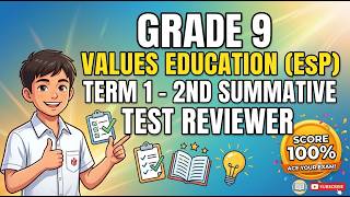 Grade 9 Values Education (EsP) | Term 1 - 2nd Summative Test Reviewer
