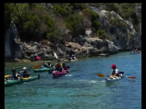 Seakayaking in Ka and Kekova, Turkey by Bougainvil...