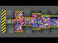 Shutter Crush 11 - Chaotic Version - Proliferation Survival Marble Race in Algodoo