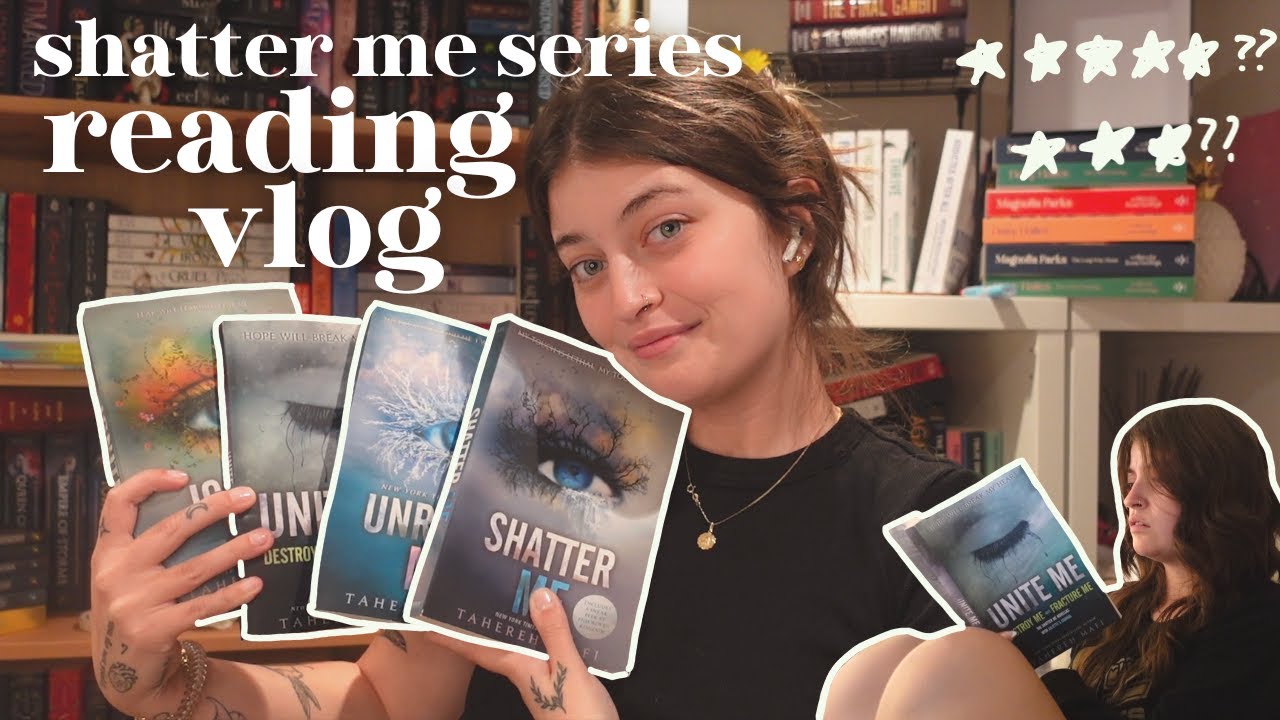 The whole shatter me series  Fantasy books to read, Book club