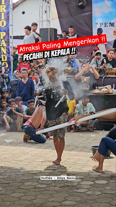 Wah ini gila sihhh ‼️ atraksi kesurupan satrio pandowo !! #kesurupan #kudalumping #makanbeling