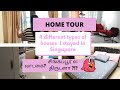 HOME TOUR in SINGAPORE with PRICE - Rental house experience || HDB || CONDO || Is it safe??