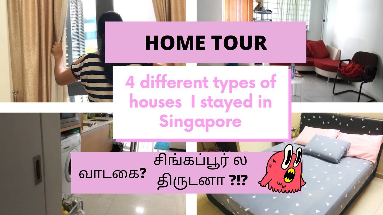 HOME TOUR in SINGAPORE with PRICE Rental house experience HDB