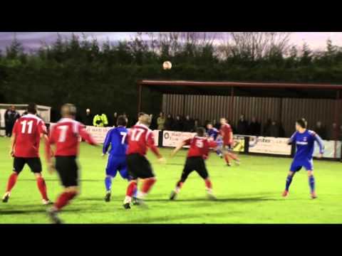 A top of the table clash between Needham Market & Grays Athletic, at the end of November 2011. Two very strong sides from the Ryman North. Their results were identical with Needham only being top on goal difference - but what a goal difference! A lot of their games had been won by four goal margins and a couple of times had scored seven goals in a match. Grays for their part were playing some really attractive football, but unlike Needham have struggled to put the ball in the net, most of their victories had been by the odd goal but occasionally have managed to put four goals past some opponents, consistency was the problem...