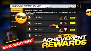 Achievement Mission New Rewards 2025🔥| 18000 Points Achievement Rewards | Achievement New Mission screenshot 5