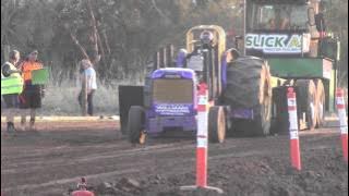 Tractor Pulling Open Class Plum Crazy 4.2 Tonne Finley NSW