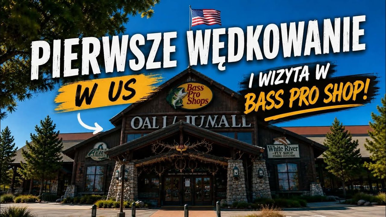 Pierwsze Wędkowanie w US i wizyta w Bass Pro Shop w Las Vegas .VLog 225