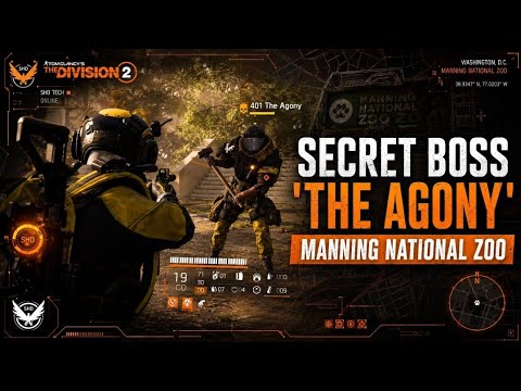 SECRET BOSS "THE AGONY" | Manning National Zoo | The Division 2 Guide