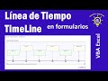 Generar gráfico de Línea de Tiempo (TimeLine) en formularios VBA Excel – Con Módulo de Clase