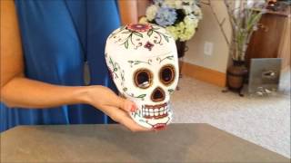 Spice Dawn: Several details on Calavera Scentsy Warmer.