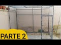 COMO HACER una VOLADERA GRANDE para PÁJAROS (Parte 2) | Aviario Aviachy