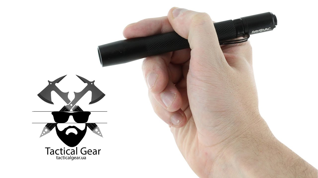 Мини обзор карманный EDC фонарь Rayovac Roughneck 2 AAA LED Aluminum Pen Light UNBOXING TacticalGear