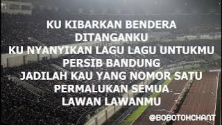 Bobotoh Chant - Persib Bandung Kebanggaanku (lirik)