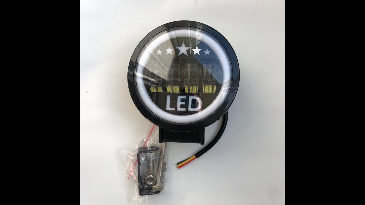 Светодиодная фара LED 40W c дхо 9-32V