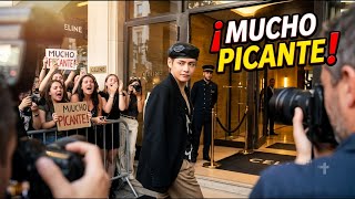 TAEHYUNG's reaction was shouted 'Mucho Picante | during Paris Fashion Week! screenshot 5