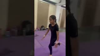 ## Practicing front salto#determinationquotes