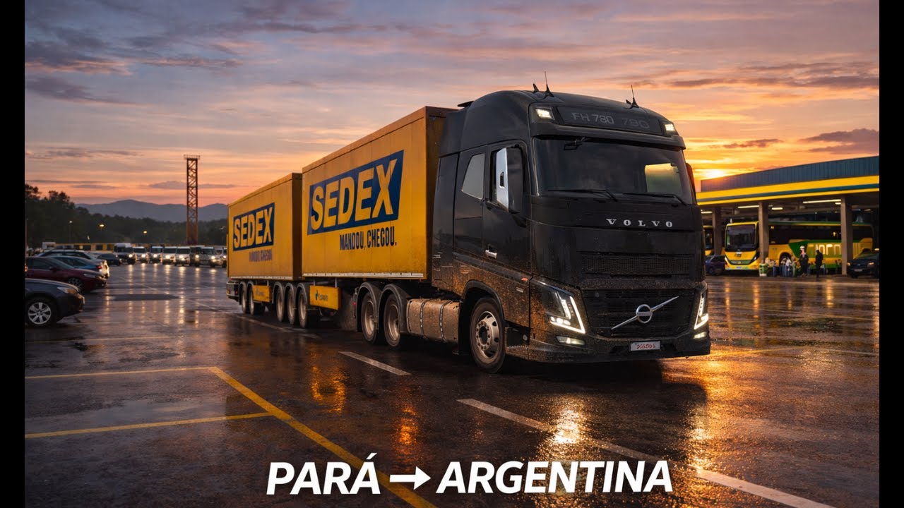 PARÁ → ARGENTINA | EP. 5 – Longos Trechos e Estrada Sem Fim | ETS2