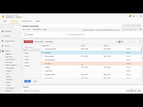 Cleaning Up Your Advanced Segments in Google Analytics