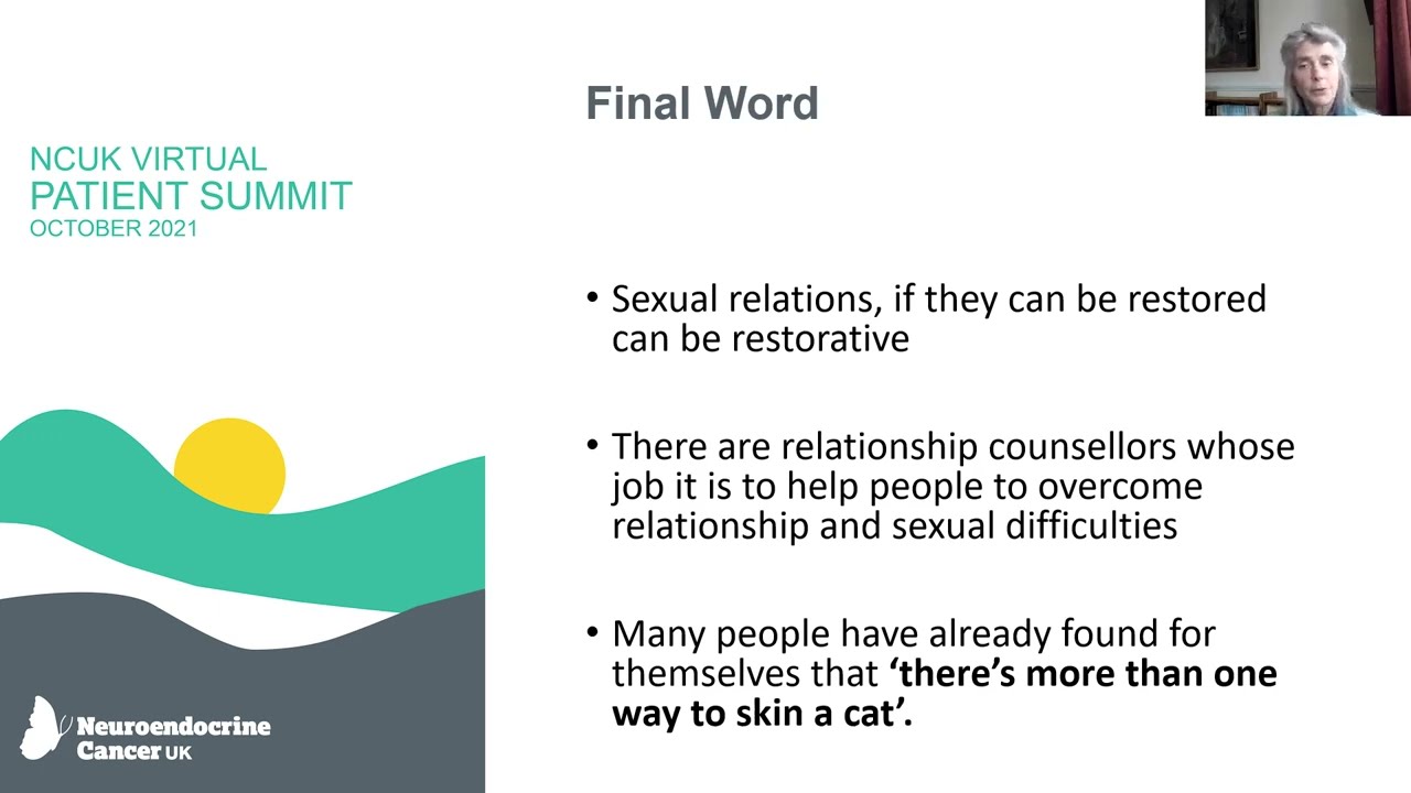 Relationships, Sex and Neuroendocrine Cancer