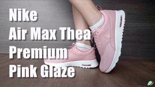 Aan slikken Luxe Nike Air Max Thea Premium Pink Glaze by MangoYellow - YouTube