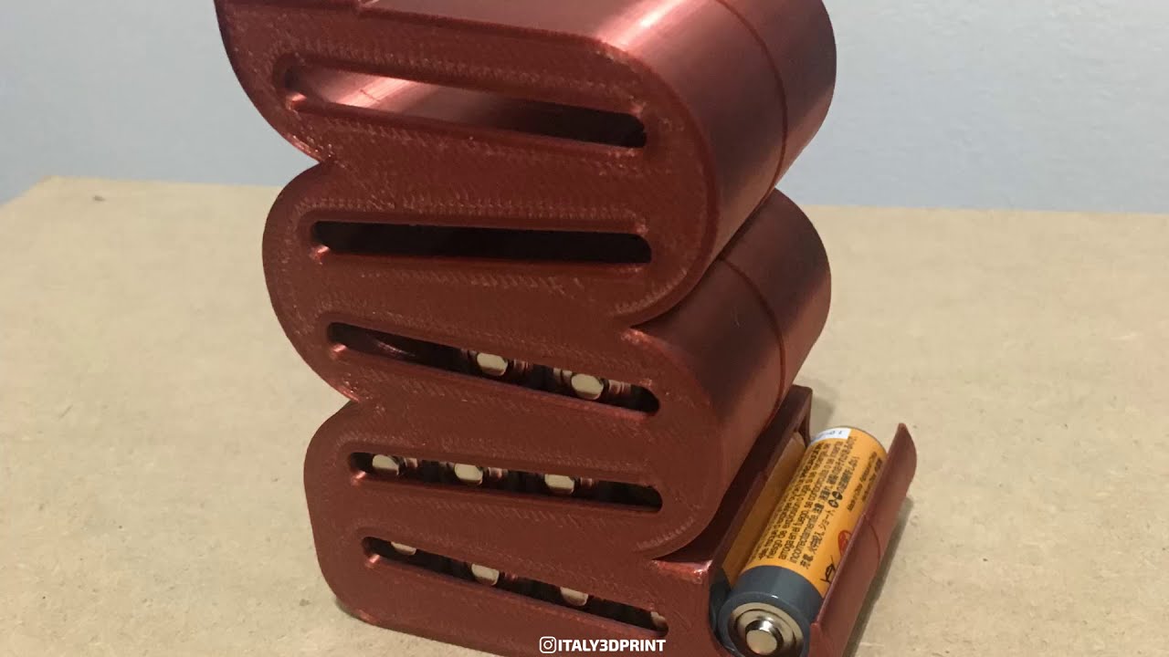 3D print Battery Dispenser YouTube