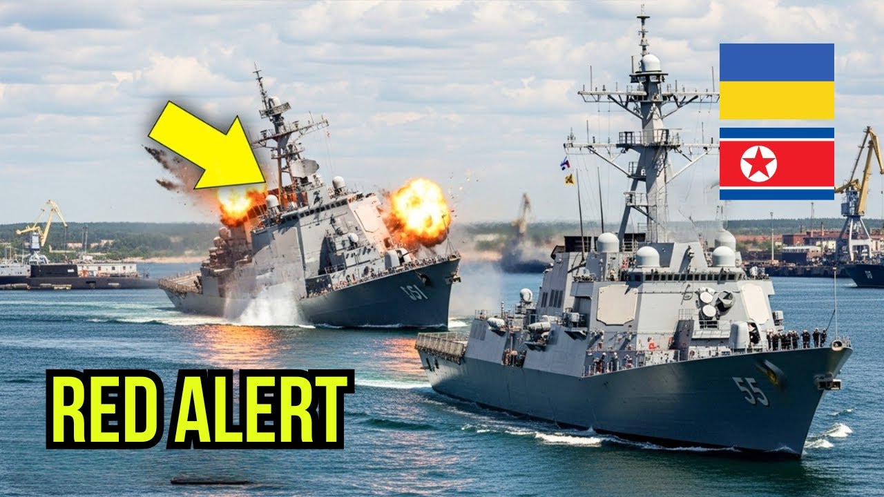 SUNK: Ukraine Hit North Korea’s Destroyer With 89 Covert Weapons