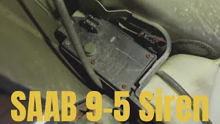 How to Remove Front Fog Lights, Wheel Well Liners & Siren SAAB 9-5 1999-2001